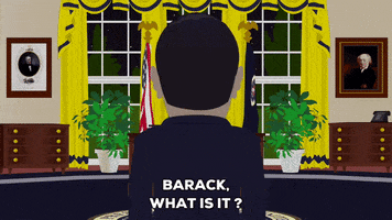 guarding barack obama GIF by South Park 