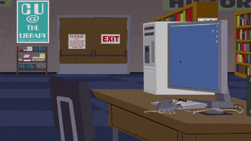 butters stotch computer GIF by South Park 