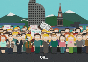 crowd cheering GIF by South Park 