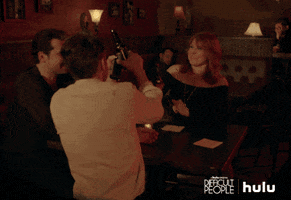 difficult people cheers GIF by HULU