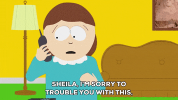 liane cartman phonecall GIF by South Park 