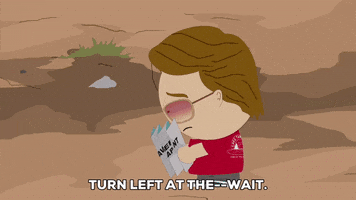 middle of nowhere map GIF by South Park 