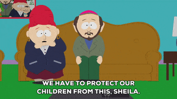 yelling sheila broflovski GIF by South Park 
