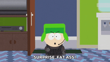 insulting kyle broflovski GIF by South Park 