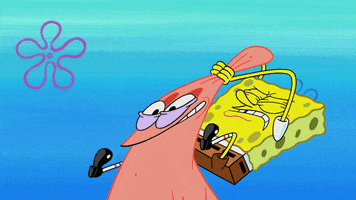 struggling spongebob squarepants GIF by Nickelodeon
