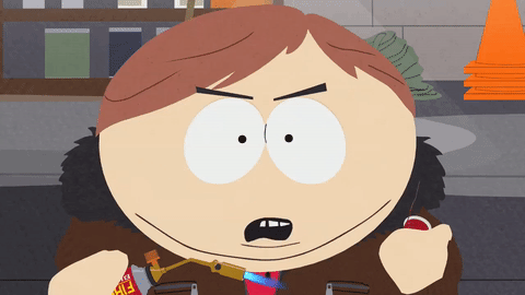 Angry Eric Cartman GIF by South Park - Find &amp; Share on GIPHY