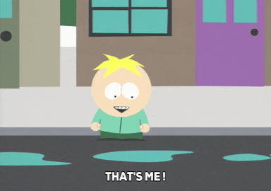happy butters scotch GIF by South Park