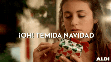 Christmas Reaction GIF by Aldi Supermercados