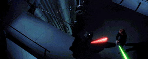 light sabers fight GIF by Star Wars