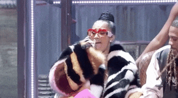 hiphopawards cardi b 2017 bet fur coat GIF