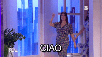 tv8 ciao GIF by The Real Italia