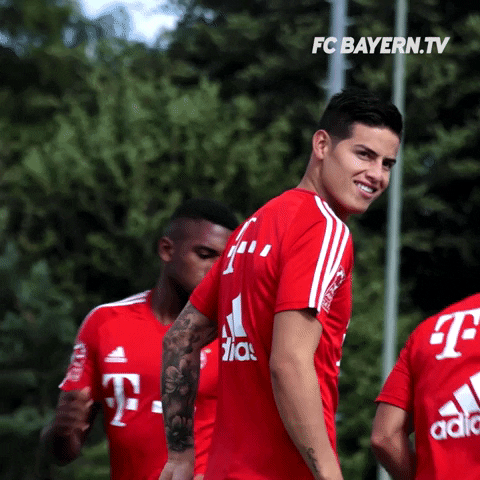james rodriguez thumbs up GIF by FC Bayern Munich