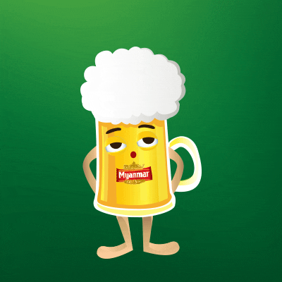 Burma Yangon GIF by Myanmar Beer