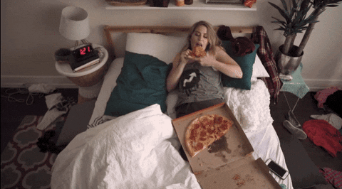 Pizza Weekend GIF by Watchable - Find & Share on GIPHY