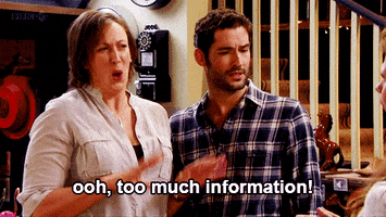 Too Much Information GIF by reactionseditor