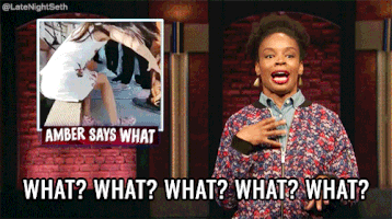 amber ruffin what GIF by Late Night with Seth Meyers