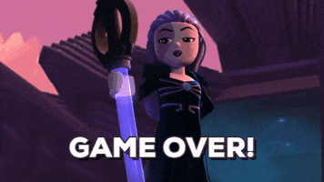 That'S It Game Over GIF by LEGO