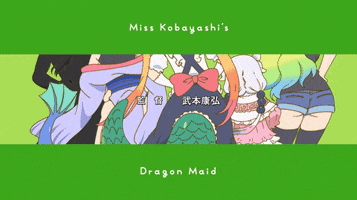 dragon maid moe GIF by Crunchyroll