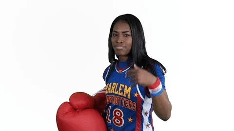 Fight Boxing GIF by Harlem Globetrotters