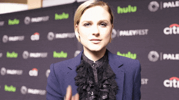 Evan Rachel Wood Funny Dance GIF by The Paley Center for Media