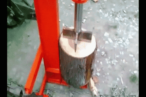 fireplaceproducts log splitter GIF