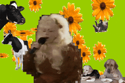 Lorna Mills animated GIF