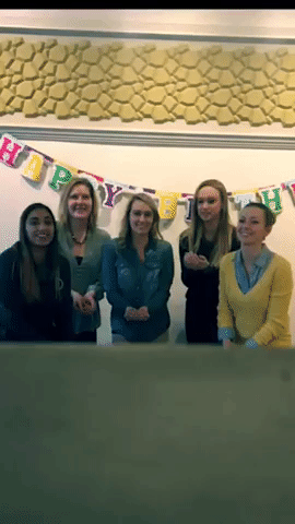 AlignedModernHealth happy birthday wicker park aligned modern health alignedmodernhealth.com GIF