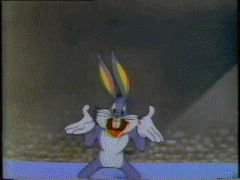 jbFromNYC crazy bugs bunny hot cross bunny GIF