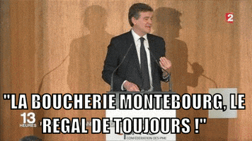 arnaud montebourg humour GIF by franceinfo