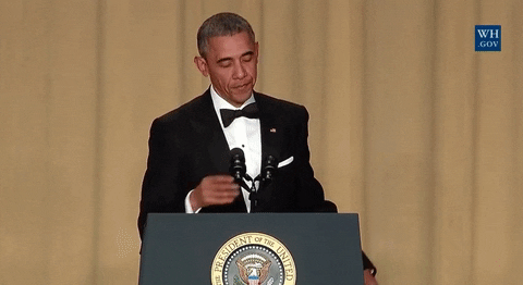 Obama Mic Drop GIF by Mashable for hybrid work article