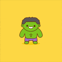 hulk GIF by 100% Soft