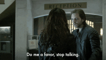 time travel shut up GIF by SYFY