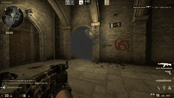 lowe csgo ace george 1v4 GIF