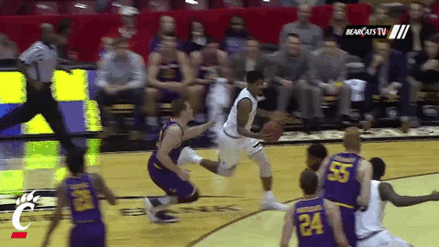 Slam Dunk GIF by University of Cincinnati Athletics - Find & Share on GIPHY