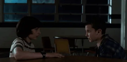  netflix season 1 kiss stranger things eleven GIF