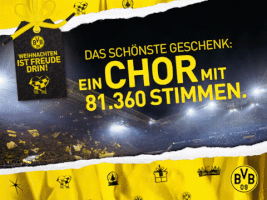 christmas gift by Borussia Dortmund