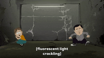 scared whats happening? GIF by South Park