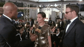 Ruth Negga Golden Globes 2017 GIF by Entertainment Tonight