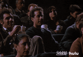 excited seinfeld GIF by HULU
