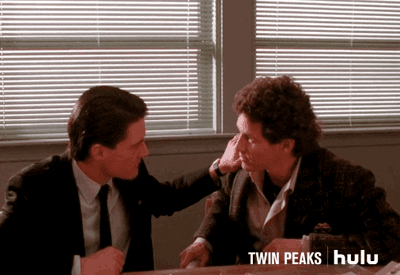 Dont Touch Me Twin Peaks GIF by HULU - Find & Share on GIPHY