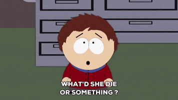 sad questioning GIF by South Park 