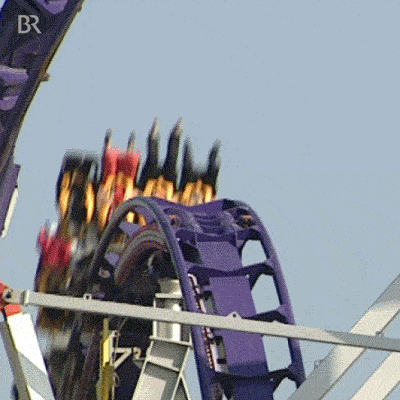 Image result for roller coaster gif