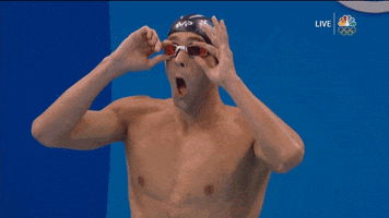 nosemouth wow swimming tongue olympics GIF