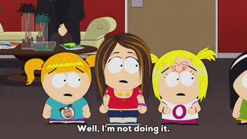 angry girls GIF by South Park 
