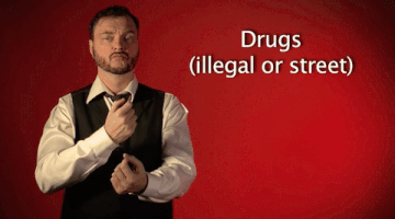illegal drugs GIF by Sign with Robert