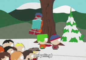stan marsh running GIF by South Park 