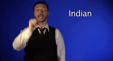 sign language indian GIF by Sign with Robert