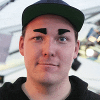 brows hello GIF by NRK P3