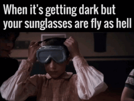 stranger things sunglasses GIF by Inverse