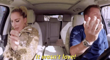 james corden GIF by Lady Gaga